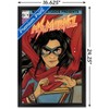 Trends International Marvel Ms. Marvel - Comic Framed Wall Poster Prints - 3 of 4