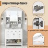 ModernLuxe 36'' Modern Bathroom Vanity Set with Ceramic Sink, 6 Drawers & Soft Close Doors, Mirror Cabinet with Towel Bar - 4 of 4
