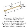 Amerock Faraday Appliance Pull for Large Panels and Oversized Cabinets - 3 of 4