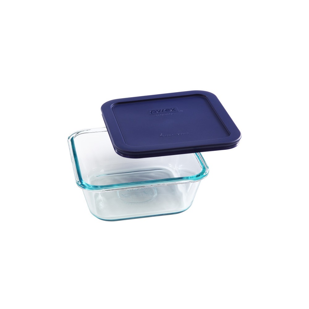 Pyrex 4 cup Food Storage Container Navy