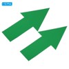 Unique Bargains PVC Waterproof Removable Adhesive Floor Marking Arrow Sticker Labels 12 Pcs - 3 of 4