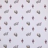 NoJo Warner Bros. Harry Potter White, Red, and Gold Lightning Bolt, Golden Snitch and Glasses Nursery Fitted Mini Crib Sheet - 4 of 4