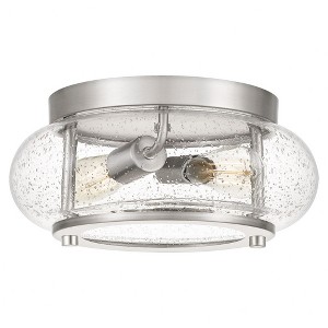 Quoizel Lighting Trilogy 2 - Light Flush Mount in  Brushed Nickel - 1 of 4