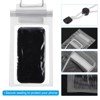 Unique Bargains Universal Waterproof Beach Swimming Pool Phone Dry Bag 4 Pcs - 3 of 4