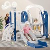 Jhamcore Homes 6-in-1 Toddler Slide and Swing Set - 4 of 4