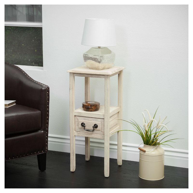 Rivera Acacia Wood Accent Table - Christopher Knight Home, 5 of 10