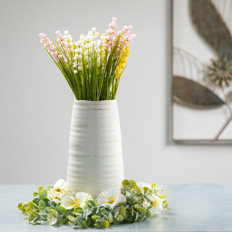 Sullivans Tall Ceramic Vase 11.5"H Off-White, 5 of 17