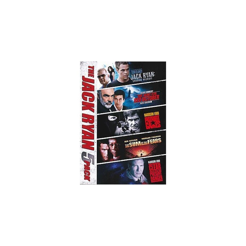 UPC 032429223708 product image for The Jack Ryan 5-Pack (DVD) | upcitemdb.com