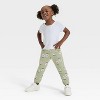 Toddler Girls' Fleece Jogger Pants - Cat & Jack™ - 3 of 3