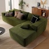 HOMLUX L Shape Modular Sectional Sofa Couch, Deep Seat Modern Minimalist Couches for Living Room - 2 of 4