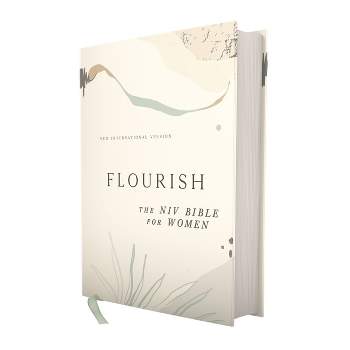 Flourish: The NIV Bible for Women, Hardcover, Multi-Color/Cream, Comfort Print - by  Zondervan