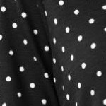 black polka dot