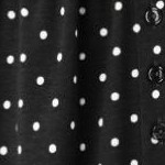 black polka dot