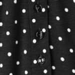 black polka dot