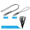 Unique Bargains Whistle Badge Holder Wrist Lanyard with Sling Clip 2 Pcs - 3 of 4