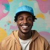 Dalix Lil Smile Face Cap - 3 of 4