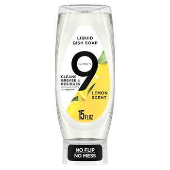 9 Elements Lemon Ez-Squeeze Dishwashing Liquid Soap - 15 fl oz