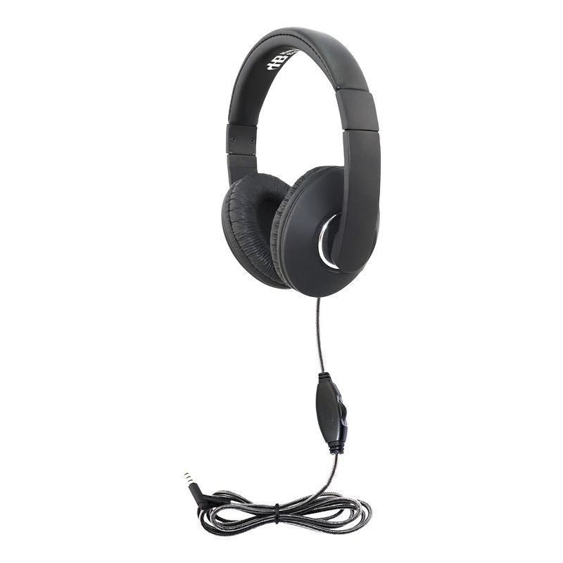 HamiltonBuhl® Smart-Trek Mini Headphone with In-Line Volume Control and 3.5mm TRS Plug, 2 of 3