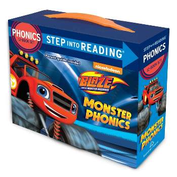 Monster Phonics (Blaze and the Monster Machines) - (Step Into Reading) by  Jennifer Liberts (Mixed Media Product)