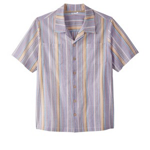 KingSize Men's Big & Tall Gauze Camp Shirt - 1 of 4