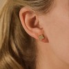 SHINE by Sterling Forever Sterling Silver Four Pointed CZ Star Stud Earrings - 2 of 4