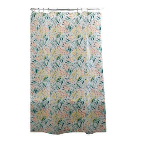 Moda At Home Cyprus Peva Shower Curtain : Microfiber, Machine Washable ...