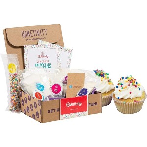 BAKETIVITY Kids Baking DIY Activity Kit - Bake Delicious Confetti Muffins with Pre-Measured Ingredients – Best Gift Idea for Boys and Girls Ages 6-12 - 1 of 4