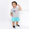 The Juniper Shop Patriotic Plane Heart Toddler Short Sleeve Tee - 3 of 4