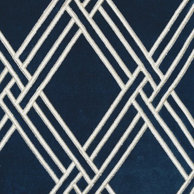 Mavis 18" Embroidered Velvet Square Throw Pillow