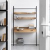 MH London Champier 42.5" Solid Wood and Metal Base Ladder Desk - 4 of 4