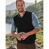 Men's V Neck Sweater Vest Checkered Sleeveless Pullover Knitwear Vest Business Casual Knitted Sweater - 2 of 3