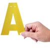 Bright Creations 130-Piece DIY Gold Glitter Make Your Own Banner Kit with Letters, Numbers, and Symbols, 5 Inch Letters - 4 of 4