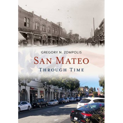 San Mateo Through Time - (America Through Time) by  Gregory N Zompolis (Paperback)