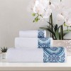 Medallion Cotton Jacquard Towel Set by Blue Nile Mills - 2 of 4
