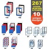 SCS Direct Windows, Doors, and Roof Bricks Set for Modular House Building - w Over 500 Pieces of Unique Doors and Windows- Use with All Major Brands - 4 of 4