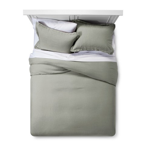 Lightweight Linen Duvet Cover Set Fieldcrest Target