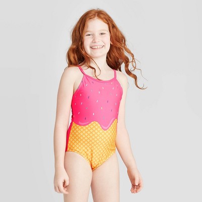 target pink swimsuit