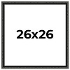 PosterPalooza | Square Antique Black Picture Frame - UV Acrylic, Foam Board Backing, Hanging Hardware - 2 of 4