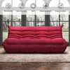 SYFERLORY Armless 3-Seat Togo THREE Seater Large Bean Bag Sofa - 3 of 4