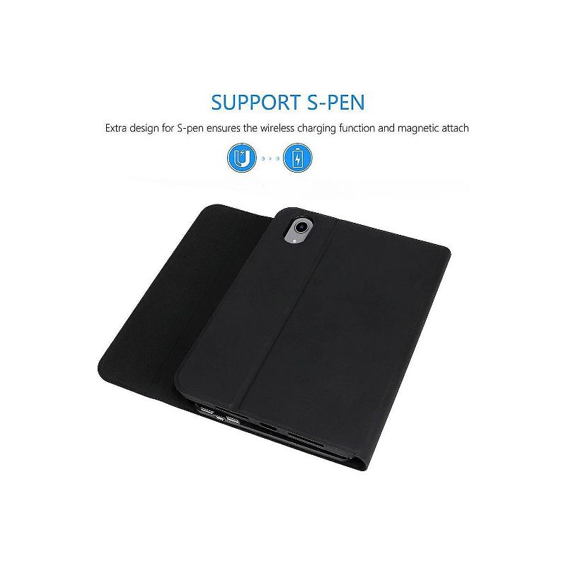 SaharaCase Keyboard Folio Case for Apple iPad mini (6th Generation 2021) Black (TB00061), 3 of 8