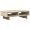 Aghana Digitals Sonoma Oak Engineered Wood Monitor Stand with 2 Storage Compartments, - 2 of 4