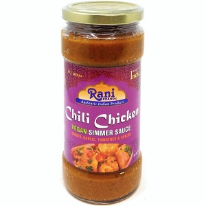 Chili  Chicken Vegan Simmer Sauce 14oz (400g) - Rani Brand Authentic Indian Products - 1 of 4