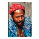 Marvin Gaye by Crixtover Edwin Unframed Wall Canvas - iCanvas