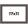 PosterPalooza | 17x11 Modern Bamboo Picture Frame, UV Acrylic, 5 Finishes - 2 of 4
