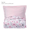 Bedtime Originals Blossom Watercolor Floral Twin Size Quilt and Pillow Sham Set - 2 of 4