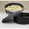 EXCELSTEEL 446 8.25QT CAMP DUTCH OVEN WITH HANDLES - 4 of 4