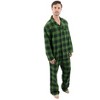 Leveret Mens Two Piece Flannel Pajamas - 2 of 3