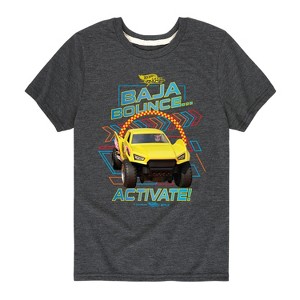 Boys' - Hot Wheels - Let's Race Baja Bounce Activate Short Sleeve Graphic T-Shirt - 1 of 4