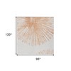 Salmon And Ivory Abstract Washable Indoor Outdoor Area Rug - 3 of 4