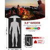 Sportneer Sleeping Bag - Wearable for Adults & Kids with Arm Zipper Holes in Cold & Warm Weather - 2 of 4
